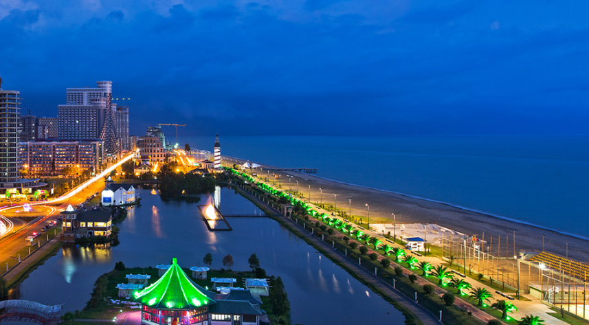 Batumi Boulevard, Batumi, Adjara, Georgia